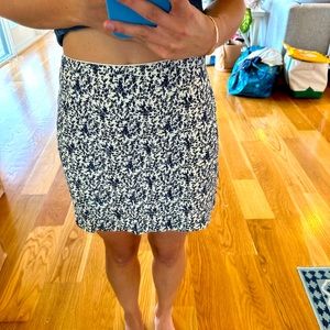 Printed Madewell Mini Skirt
